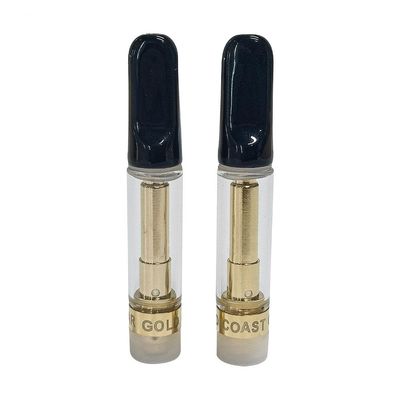 Gold Coast Clear E Cigarette Cartridge Atomizer 0.8ml 1ml Empty 10 Strains Glass