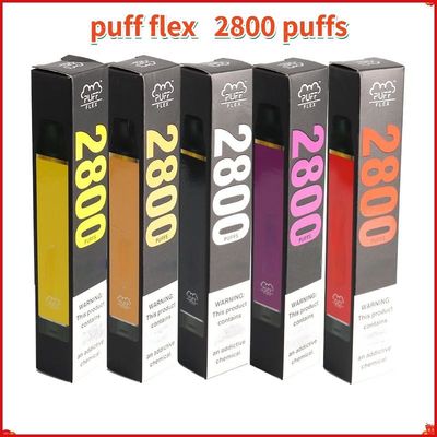 Starter Kits Disposable Vape Pen Device 2800 Puffs 1500mAh 10ML Pre Filled 13 Colors