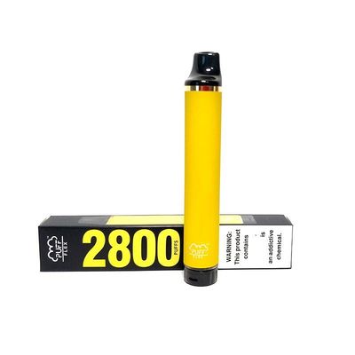 2800 Puffs Disposable E Liquid Electronic Cigarette 1500mAh 10ml Prefilled Vape Pod