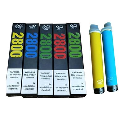 2800 Puffs Disposable E Liquid Electronic Cigarette 1500mAh 10ml Prefilled Vape Pod