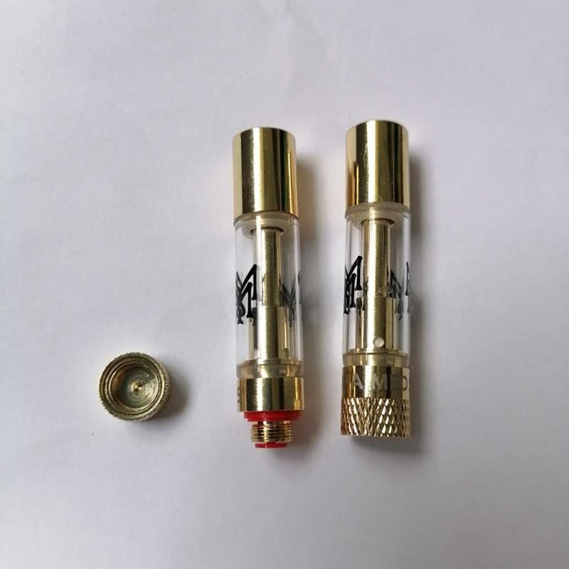 Ceramic Coil Round Tip Cartridge 0.8ML 1.0ML Glass Ceramic Cartridge OEM